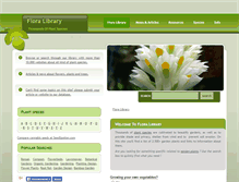 Tablet Screenshot of floralibrary.com